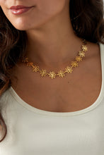 Afbeelding in Gallery-weergave laden, Ketting - Flower Power (goud)