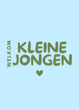 Afbeelding in Gallery-weergave laden, Kaart - Welkom kleine jongen