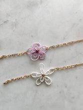 Afbeelding in Gallery-weergave laden, Armband - White Flower