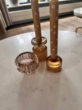 Afbeelding in Gallery-weergave laden, Kandelaar/Waxinelichthouder Compact Bruin