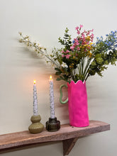 Afbeelding in Gallery-weergave laden, Ledkaars Confetti Legergroen Small