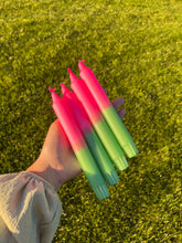 Afbeelding in Gallery-weergave laden, Dinerkaars Groen en Roze