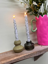 Afbeelding in Gallery-weergave laden, Ledkaars Confetti Legergroen Small