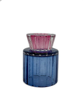 Afbeelding in Gallery-weergave laden, Kandelaar/Waxinelichthouder Glance Blauw Roze