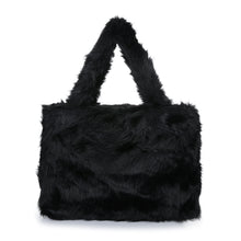 Afbeelding in Gallery-weergave laden, Tas Fluffy Zwart
