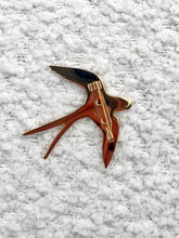 Afbeelding in Gallery-weergave laden, Broche - Vogel (goud)