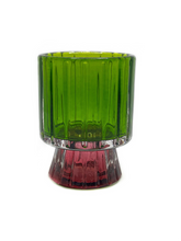 Afbeelding in Gallery-weergave laden, Kandelaar/Waxinelichthouder Glance Roze Groen