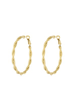 Afbeelding in Gallery-weergave laden, Oorbellen - Twisted Rings