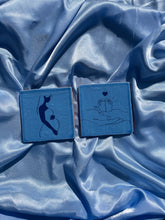 Afbeelding in Gallery-weergave laden, Tegeltje - Blauw - Baby