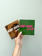 Afbeelding in Gallery-weergave laden, Tegeltje - Goud - Komt goed schatje