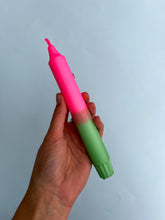 Afbeelding in Gallery-weergave laden, Dinerkaars Groen en Roze