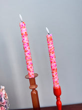 Afbeelding in Gallery-weergave laden, Ledkaars Confetti Oranje en Roze