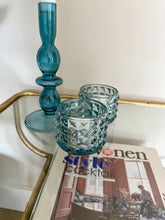 Afbeelding in Gallery-weergave laden, Waxinelichthouder Lady Blauw