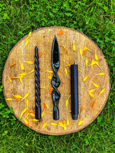 Afbeelding in Gallery-weergave laden, Korte Dinerkaars Zwart