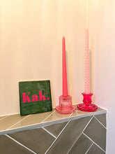 Afbeelding in Gallery-weergave laden, Tegeltje - Groen - Kak. (roze)