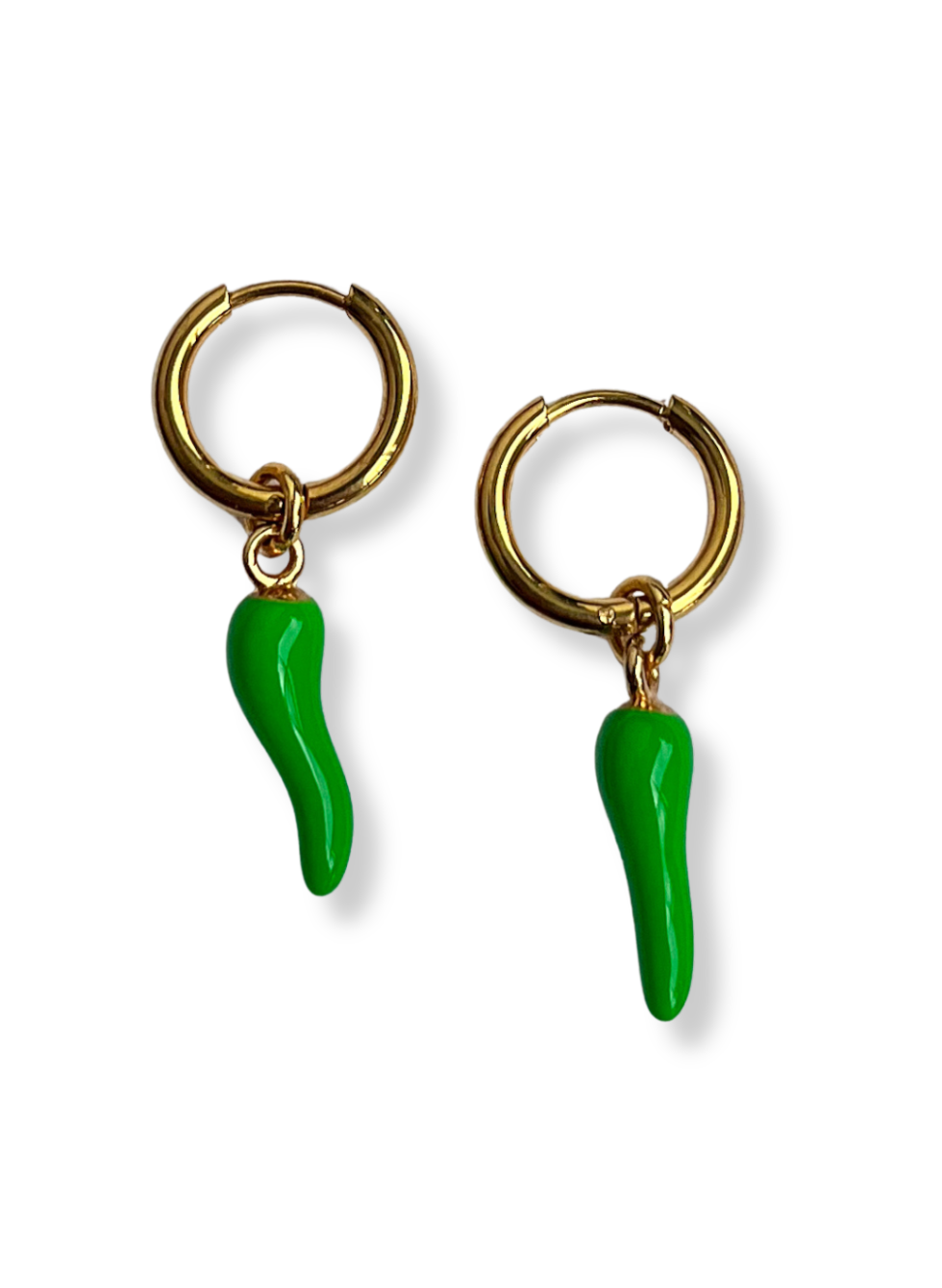 Oorbellen - Pepper (groen)