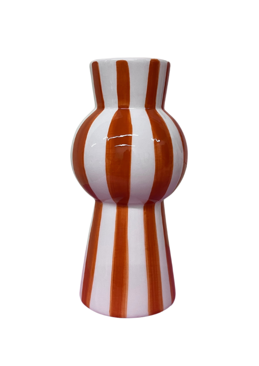 Vaas - Stripes Oranje