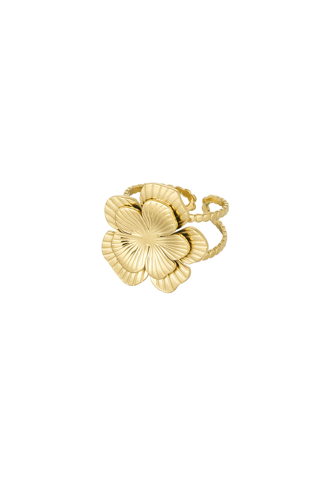 Ring - Golden Flower