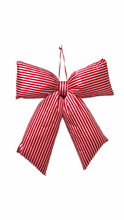 Afbeelding in Gallery-weergave laden, Kerststrik - Rood en wit gestreept
