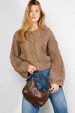 Afbeelding in Gallery-weergave laden, Tas - Rivet (bruin)
