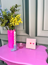 Afbeelding in Gallery-weergave laden, Tegeltje - 3D - Roze - Hartjes
