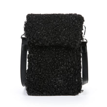 Afbeelding in Gallery-weergave laden, Tas Teddy Glitter Zwart
