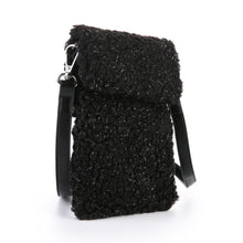 Afbeelding in Gallery-weergave laden, Tas Teddy Glitter Zwart
