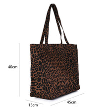 Afbeelding in Gallery-weergave laden, Tas - Leopard shopper
