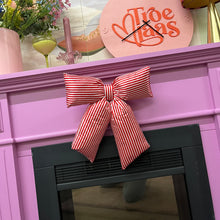 Afbeelding in Gallery-weergave laden, Kerststrik - Rood en wit gestreept
