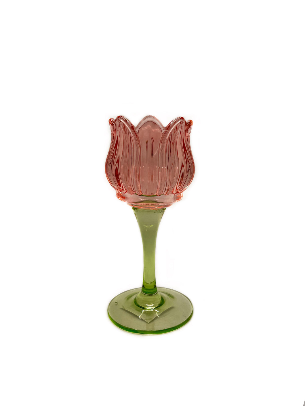 Waxinelichthouder Tulp Klein (licht roze)