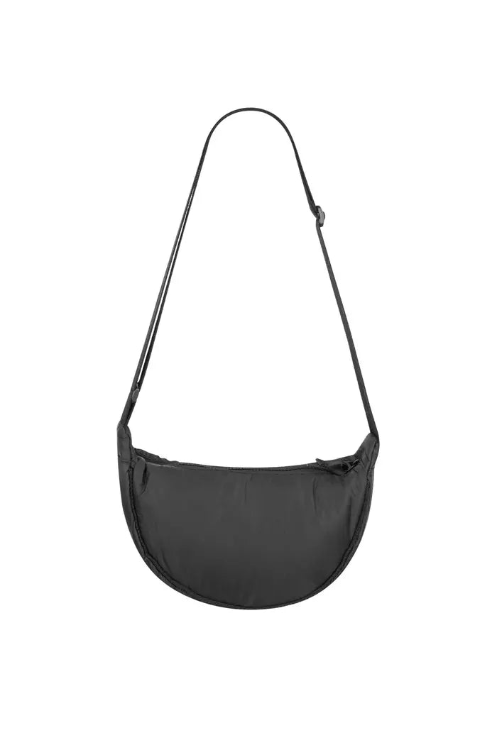 Shoulder Bag Half Moon Zwart