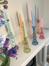 Afbeelding in Gallery-weergave laden, Spiral Candle Celeste
