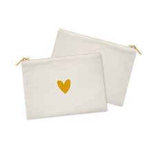 Afbeelding in Gallery-weergave laden, Cosmetisch Etui White &amp; a Heart of Gold
