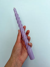 Afbeelding in Gallery-weergave laden, Spiral Candle Lavender
